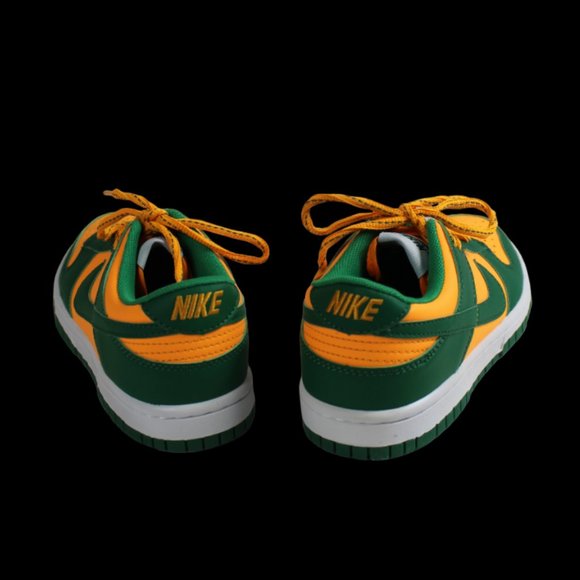 Nike Dunk Low Dark Green Vibrant Laser Orange Color, Size 7 (Men's 5.5) … - Picture 8 of 11